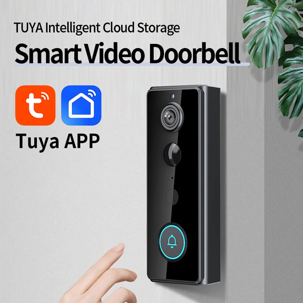 IP65 Wireless WIFI Smart Doorbell Video Intercom with Camera for Home Security PIR Motion Detection Night Vision Tuya Door Bell